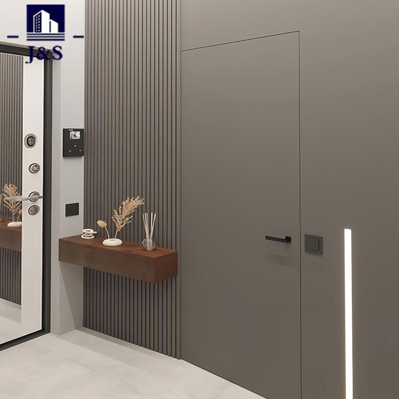 Ușă de dormitor ascunsă de interior