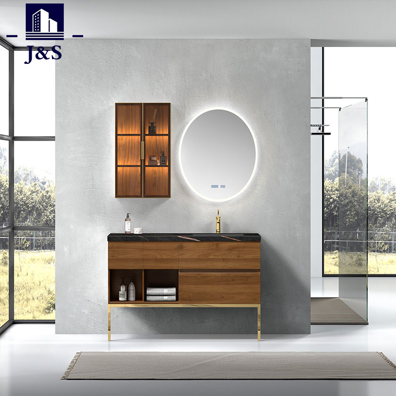 Seturi Mici Mobila Baie Din Lemn Vanity Cabinet